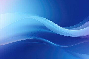 Fototapeta premium abstract blue and white background with wavy lines