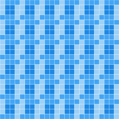 Blue tile background, Mosaic tile background, Tile background, Seamless pattern, Mosaic seamless pattern, Mosaic tiles texture or background. Bathroom wall tiles, swimming pool tiles.