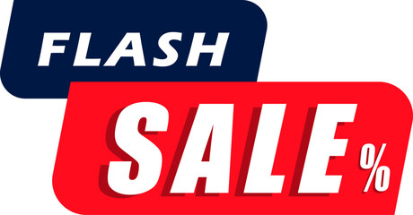 vector flash sale modern banner promotional