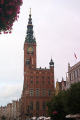 Gdańsk, Polska, miejski, miasto, budynek, Miasto, ulica, europejskie miasto, scape, Europa, architektura, turystyka, punkt orientacyjny, widok, dom, Polskie, stary, podróżować, historia, historyczny,