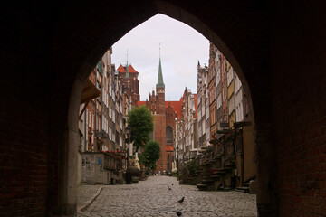 Gdańsk, Polska, miejski, miasto, budynek, Miasto, ulica, europejskie miasto, scape, Europa,...