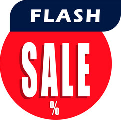 vector flash sale modern banner promotional