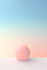 Simple. pastel Clean background