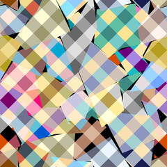 Abstract background seamless pattern.. Classic plaid pattern. Vector image. Gingham plaid image.