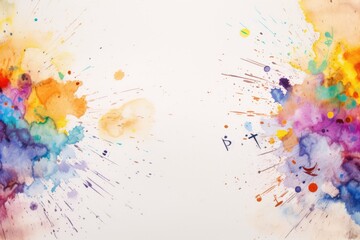 Naklejka premium Arts themed background large copy space - stock picture backdrop