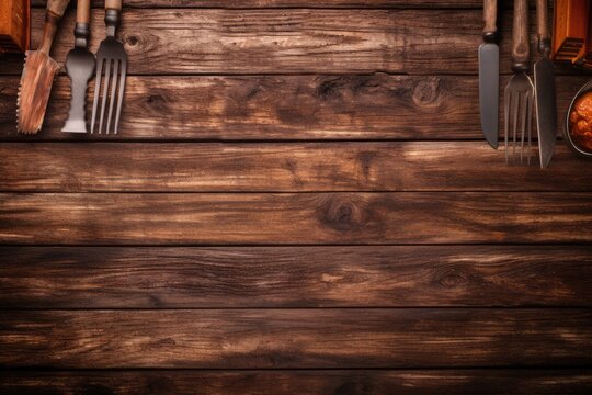 BBQ themed background large copy space - stock picture backdrop