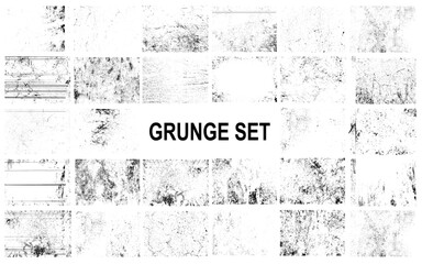Set of twenty eight grunge collection image background.