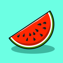 Fresh  Watermelon slice |Ripe watermelon slice