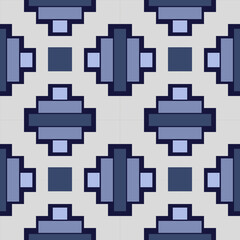 Obraz premium This vector is pattern vector for art work and background consist of geometry