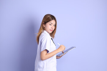 Fototapeta premium Asian Student Girl
