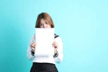 Fototapeta premium Asian Student Girl