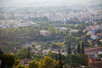Temple of Hephaestus in Athens, Greece