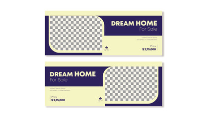 Dynamic Horizons: Facebook Banner Vector Art