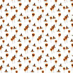 Ball pumpkin background for decoration and design.