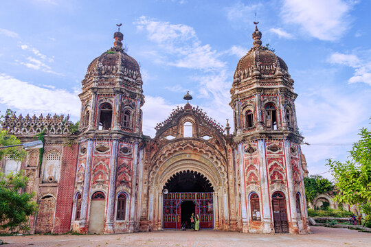Picture of Navlakha Palace, also known as Rajnagar Palace, is a royal Brahmin palace in the town of Rajnagar. The palace was built by Maharaja Rameshwar Singh of Darbhanga.