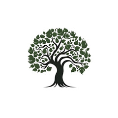 Eco Tree Logo. Nature logo. Ecology logo.Vector illustration