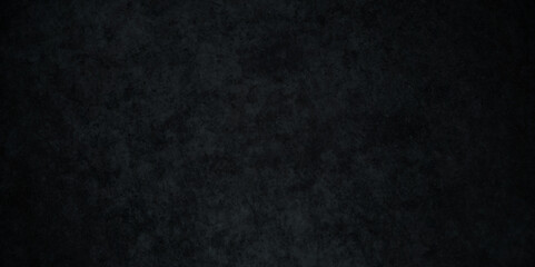 Fototapeta premium Dark black stone wall grunge backdrop texture background. monochrome slate grunge concrete wall black backdrop vintage marbled textured border background. 