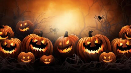 Happy halloween, kids will enjoy the halloween festival, the ghosts will come out on the halloween festival.Generative Ai