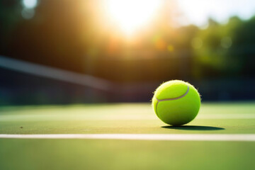 Tennis Ball Outdoors