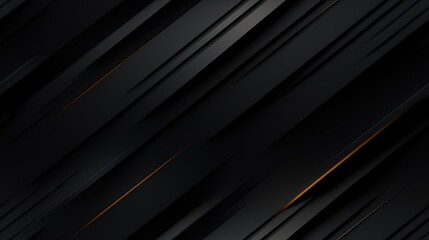 Black Striped Background Vector File with Motion Blur Panorama and Angular Dramatism. Generative AI.