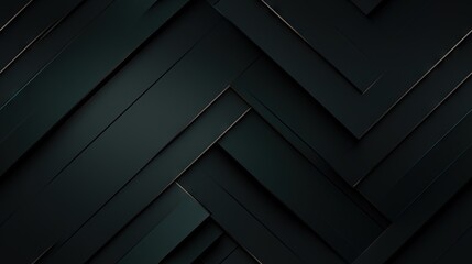 Black Striped Background Vector File with Motion Blur Panorama and Angular Dramatism. Generative AI.