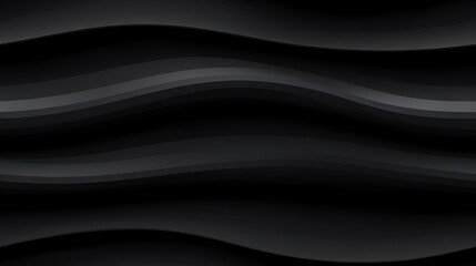 Seamless texture, Black Striped Abstract Background, Tileable . Generative AI.