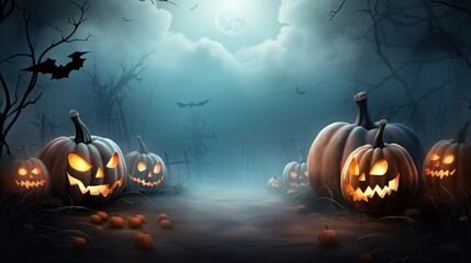 Happy halloween, kids will enjoy the halloween festival, the ghosts will come out on the halloween festival.Generative Ai