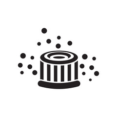 Air Filter icon logo vector design template