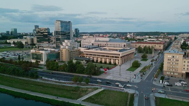 Seimas of the Lithuanian Parliament in Vilnius
