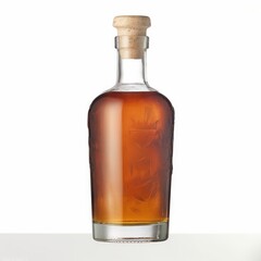 bottle of alcohol rum