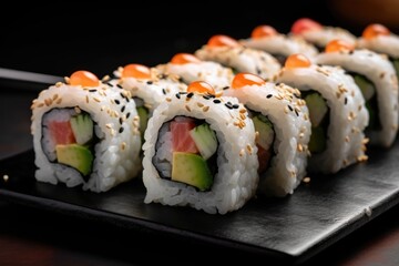 sushi rolls