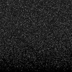 Obraz premium Amazing geometric matrix background in grey colors. Powerful square vector illustration.