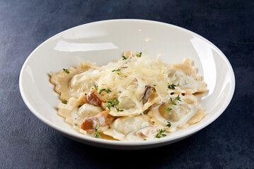 ravioli with spinach