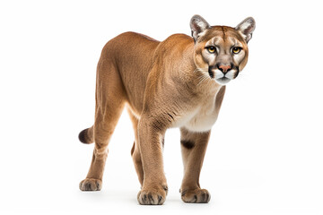 Obraz premium Standing Puma Front View