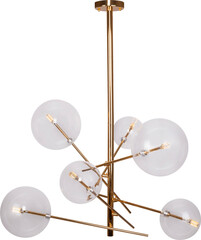 Pendant Light Isolated on white background. Modern interior lighting. Home interior decoration