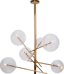 Pendant Light Isolated on white background. Modern interior lighting. Home interior decoration