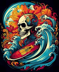 Skull Surfer