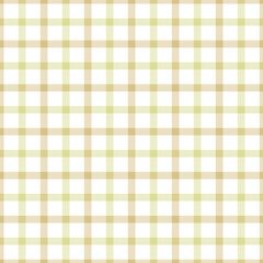 Gingham seamless pattern.Beige background texture. Checked tweed plaid repeating wallpaper. Fabric design.
