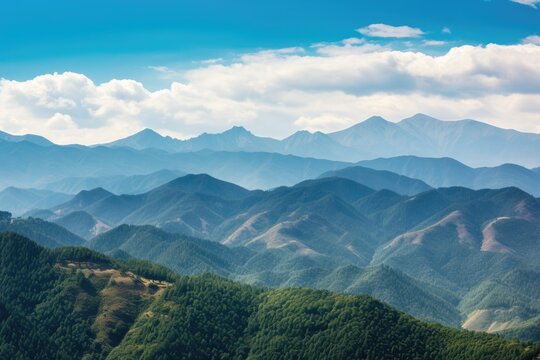Mountain Range: A Hiker's Dream