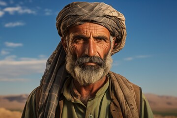 Obraz premium Portrait of a farmer.