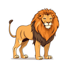 Lion Symbol – Cute Lion Cartoon