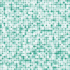 Green round background. Vector illustration of abstract texture with circles. Pattern design for card, banner, postcard, poster, flyer, cover, brochure. 
