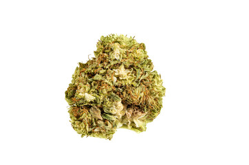 Medical marijuana flower. Close up cannabis flower. Medical marijuana bud. Weed buds. Cannabis...