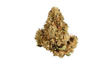Medical marijuana flower. Close up cannabis flower. Medical marijuana bud. Weed buds. Cannabis...