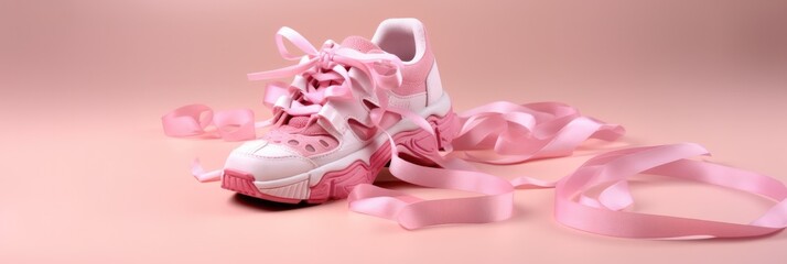 Baby girls junior pink shoes for footwear commercials and retail offers.
