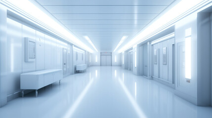 Fototapeta premium Corridor in hospital.