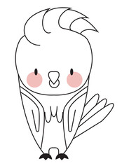 cute bird design