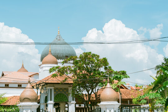 Georgetown Masjid Kapitan Keling Mosque in Penang, Malaysia