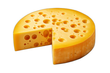 cheese isolated on white
