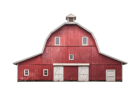 red barn - Powered by Adobe